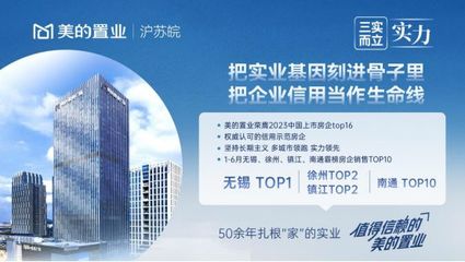 服務產品雙在線 美的置業滬蘇皖領跑“交付實力派”商品房