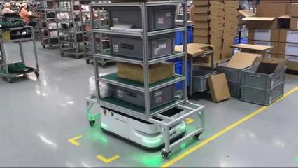 工業設計AGV機器人助力制造業智能制造變革